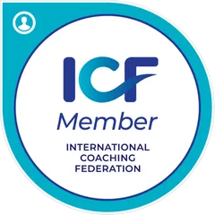 ICF accredited member badge